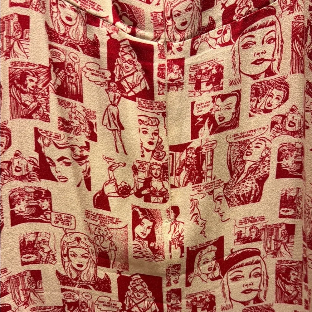 Reformation Red and White Spaghetti Strap Sundress - Picture 4 of 4